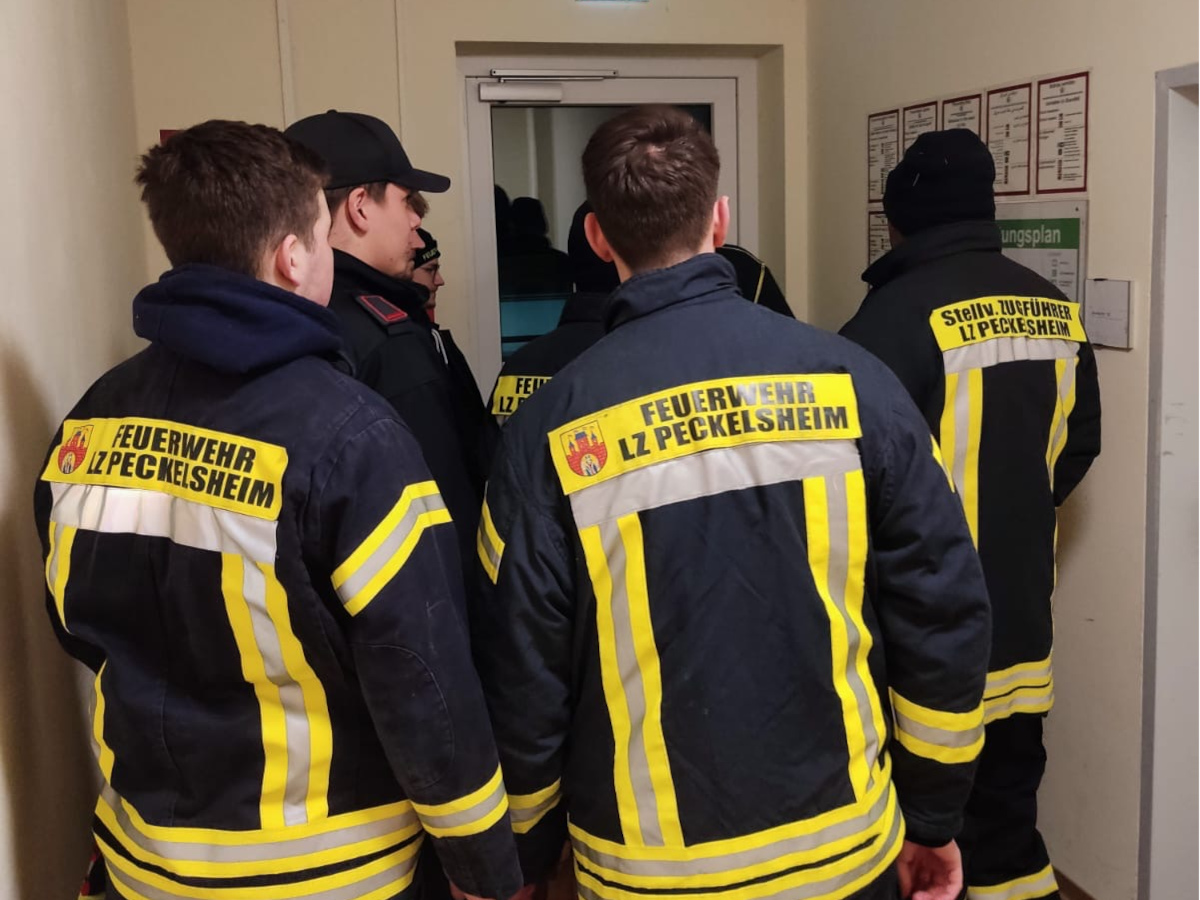 Brandmeldeanlagen beim Übungsabend