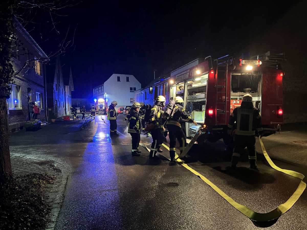 Menschenrettung beim Übungsabend
