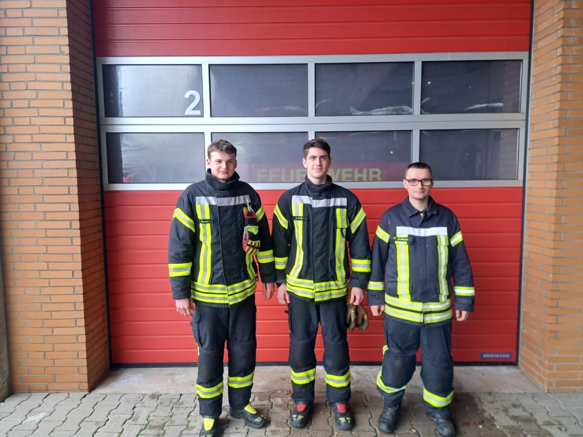 Erfolgreich beim Truppführer-Lehrgang