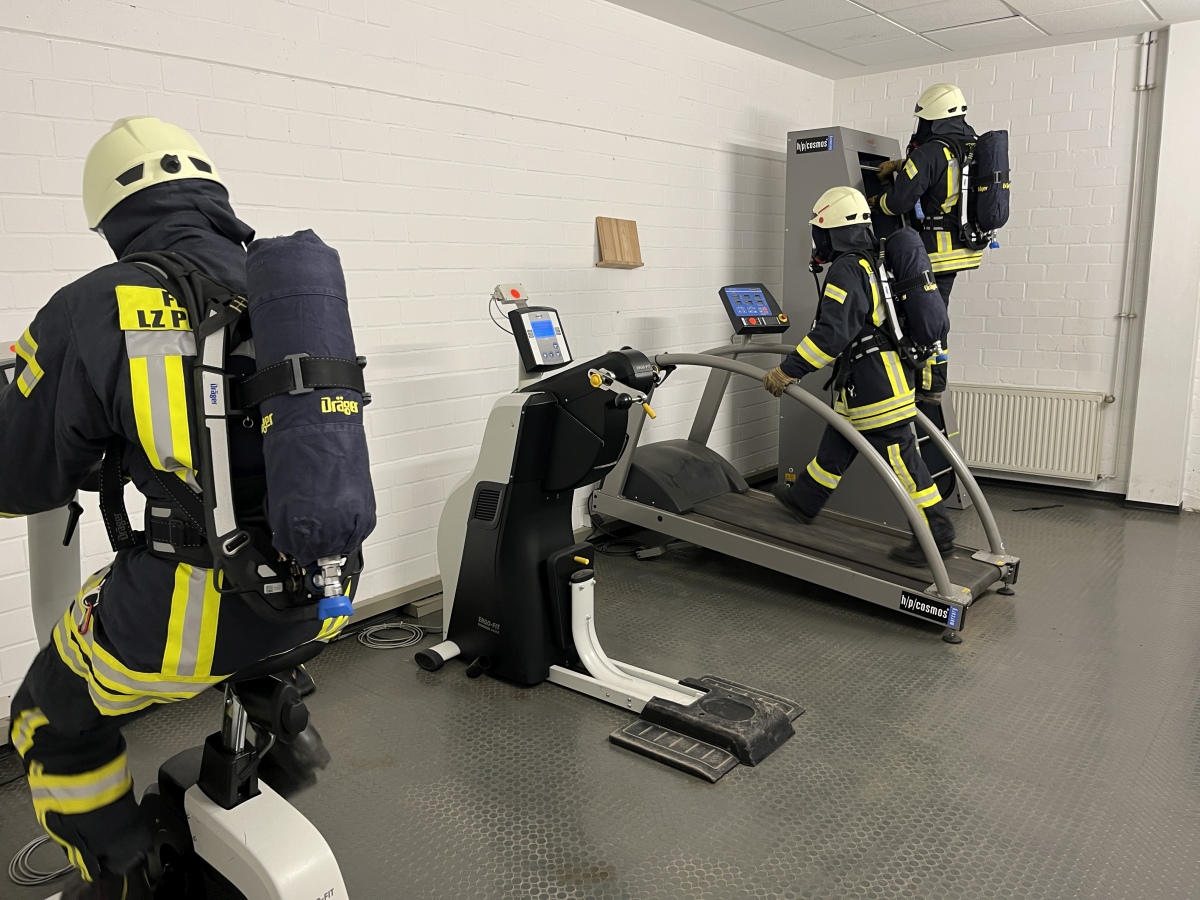 Jährliche Belastungsübung Atemschutzgeräteträger