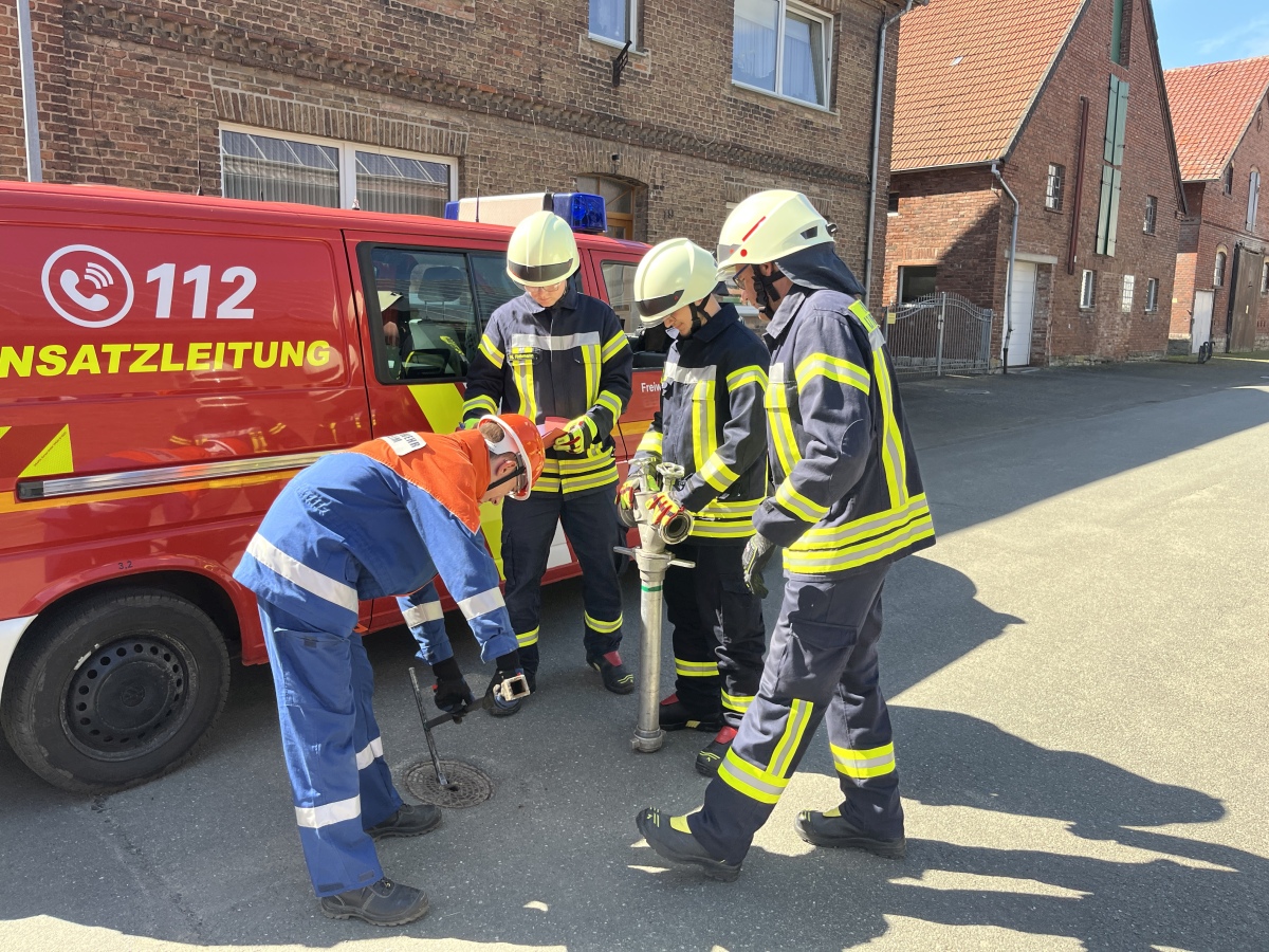 Jährliche Hydrantenprüfung