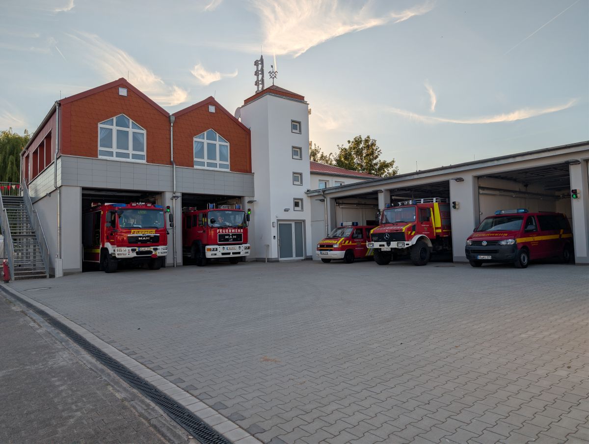 Gerätehaus wieder bezogen